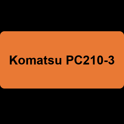Komatsu PC210-3
